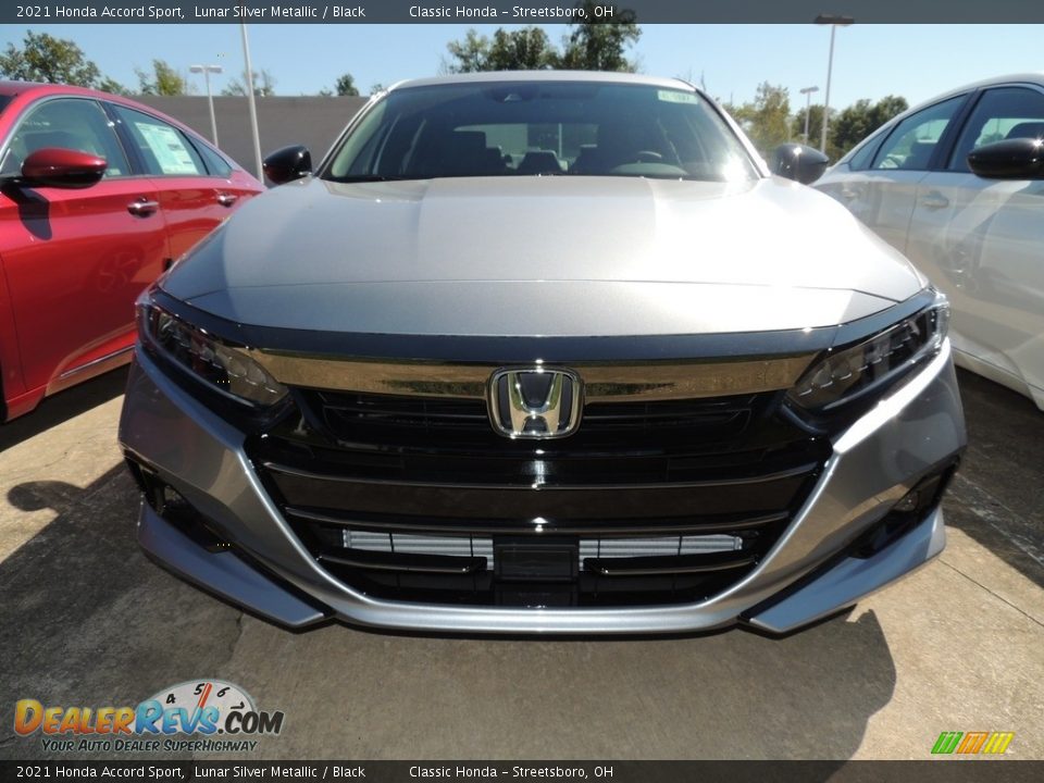 2021 Honda Accord Sport Lunar Silver Metallic / Black Photo #2