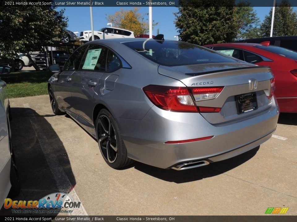 2021 Honda Accord Sport Lunar Silver Metallic / Black Photo #5