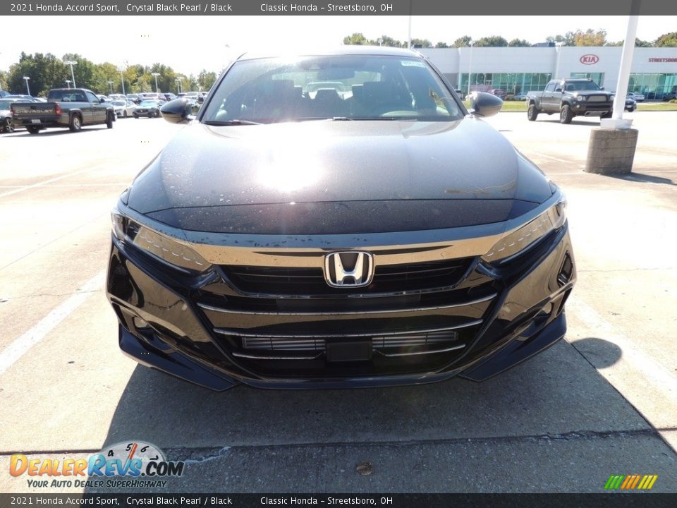 2021 Honda Accord Sport Crystal Black Pearl / Black Photo #2