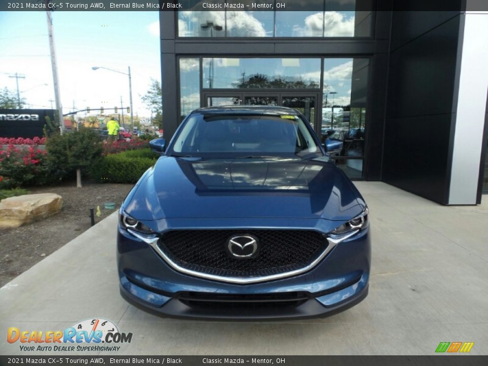2021 Mazda CX-5 Touring AWD Eternal Blue Mica / Black Photo #2