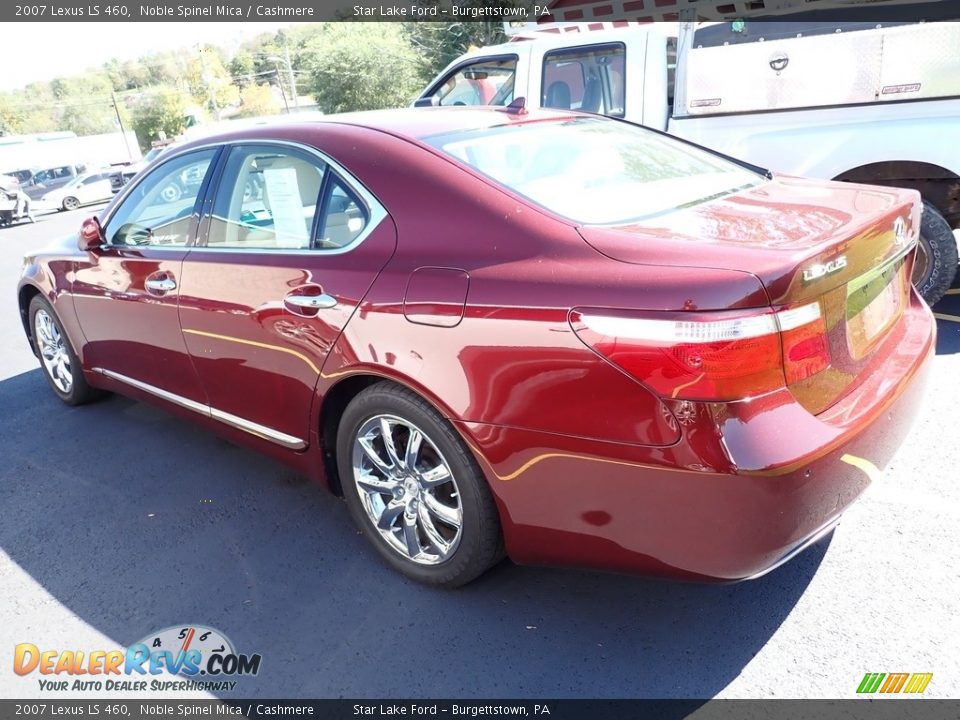 2007 Lexus LS 460 Noble Spinel Mica / Cashmere Photo #2