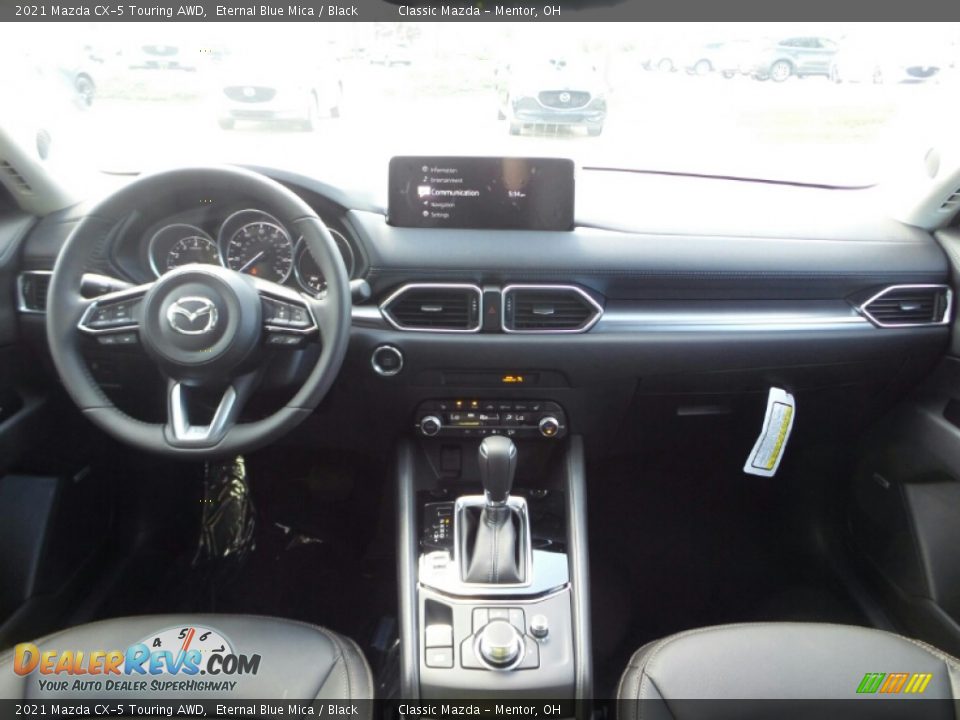 2021 Mazda CX-5 Touring AWD Eternal Blue Mica / Black Photo #3