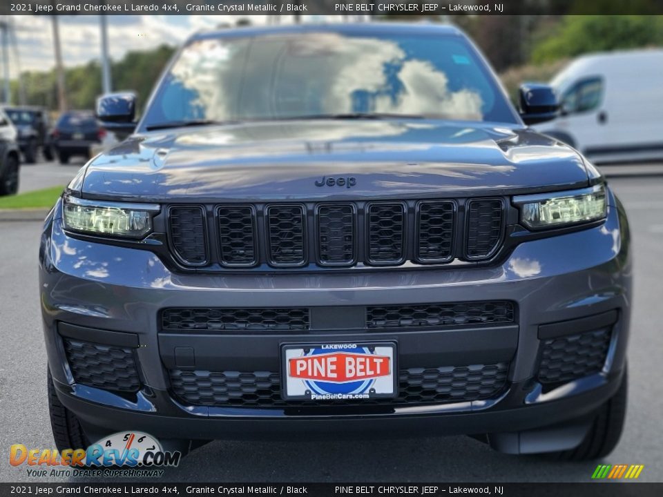 2021 Jeep Grand Cherokee L Laredo 4x4 Granite Crystal Metallic / Black Photo #3