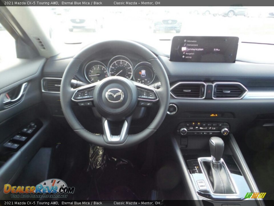 2021 Mazda CX-5 Touring AWD Eternal Blue Mica / Black Photo #4