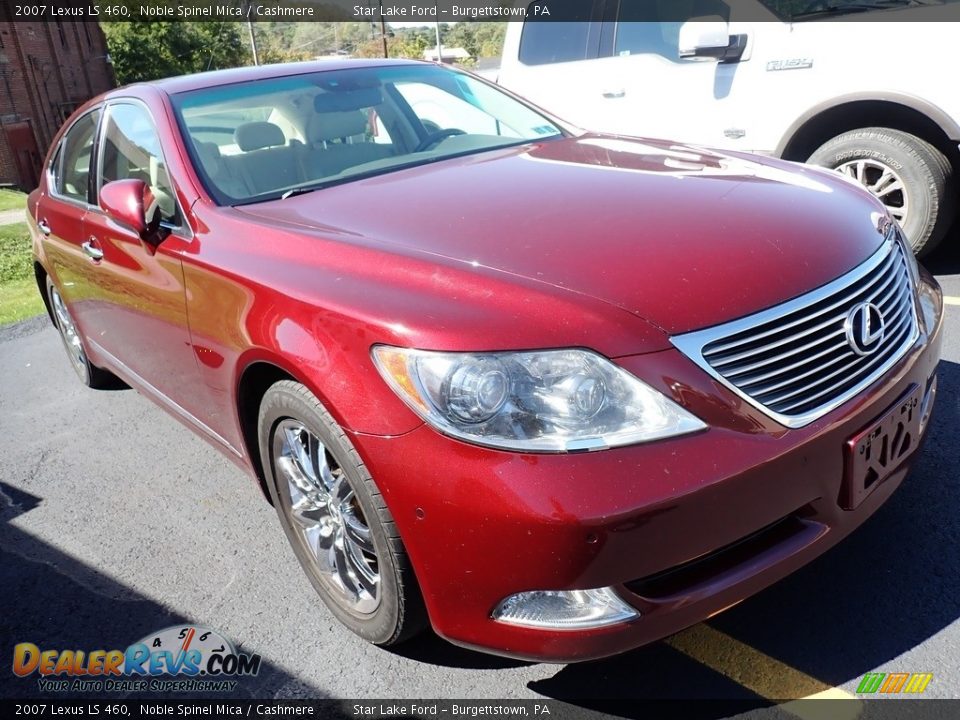 2007 Lexus LS 460 Noble Spinel Mica / Cashmere Photo #4