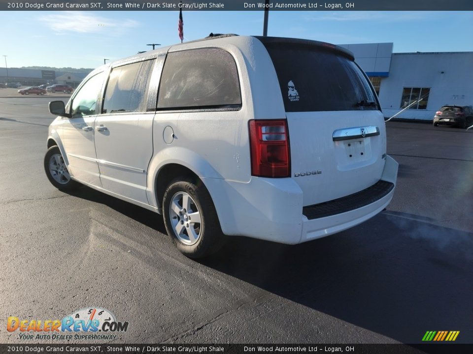 2010 Dodge Grand Caravan SXT Stone White / Dark Slate Gray/Light Shale Photo #6