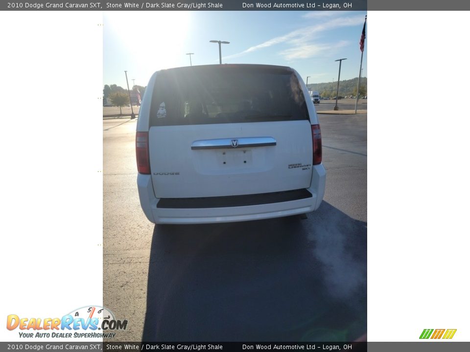 2010 Dodge Grand Caravan SXT Stone White / Dark Slate Gray/Light Shale Photo #7