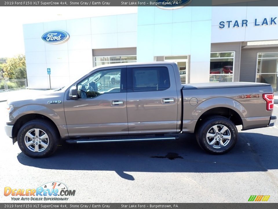 2019 Ford F150 XLT SuperCrew 4x4 Stone Gray / Earth Gray Photo #2