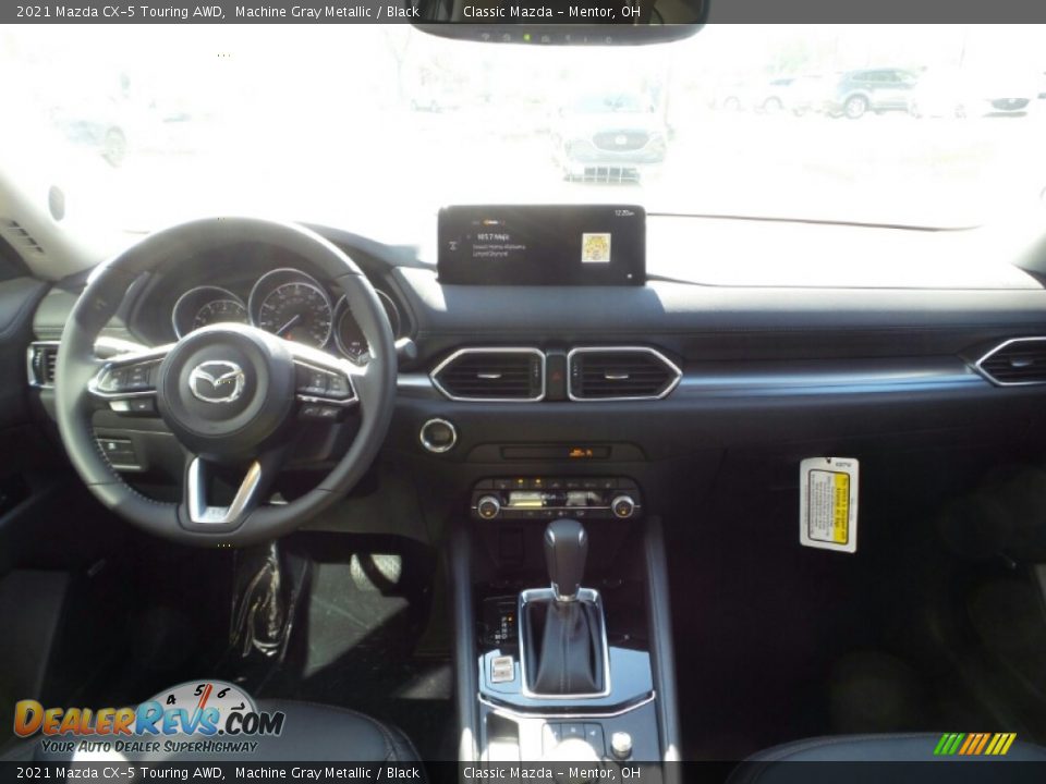 2021 Mazda CX-5 Touring AWD Machine Gray Metallic / Black Photo #3