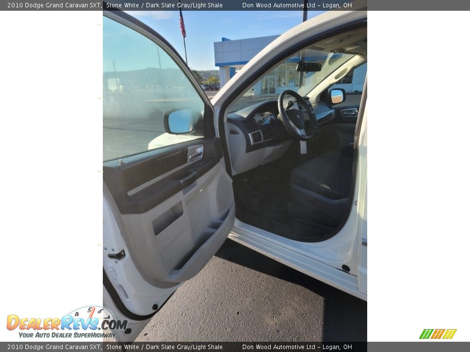 2010 Dodge Grand Caravan SXT Stone White / Dark Slate Gray/Light Shale Photo #11