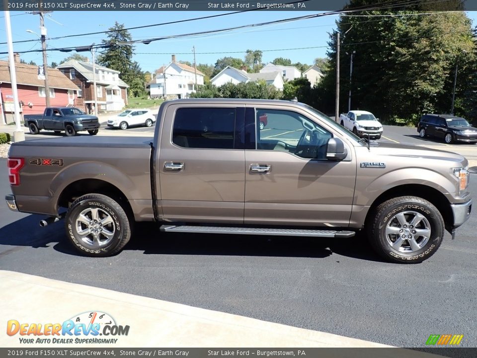 2019 Ford F150 XLT SuperCrew 4x4 Stone Gray / Earth Gray Photo #6