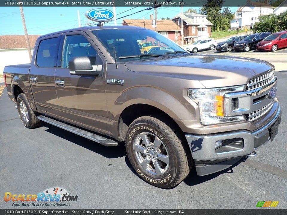 2019 Ford F150 XLT SuperCrew 4x4 Stone Gray / Earth Gray Photo #7