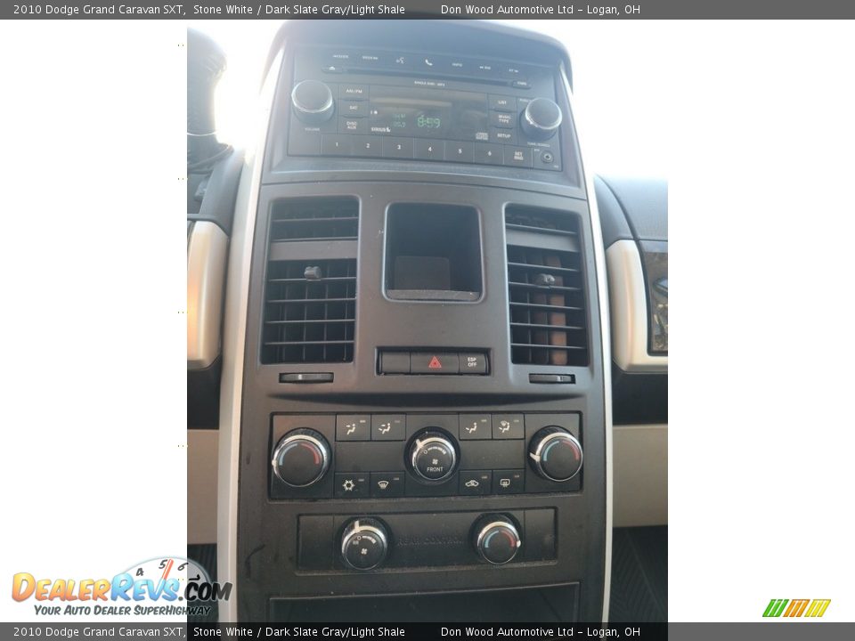 2010 Dodge Grand Caravan SXT Stone White / Dark Slate Gray/Light Shale Photo #15