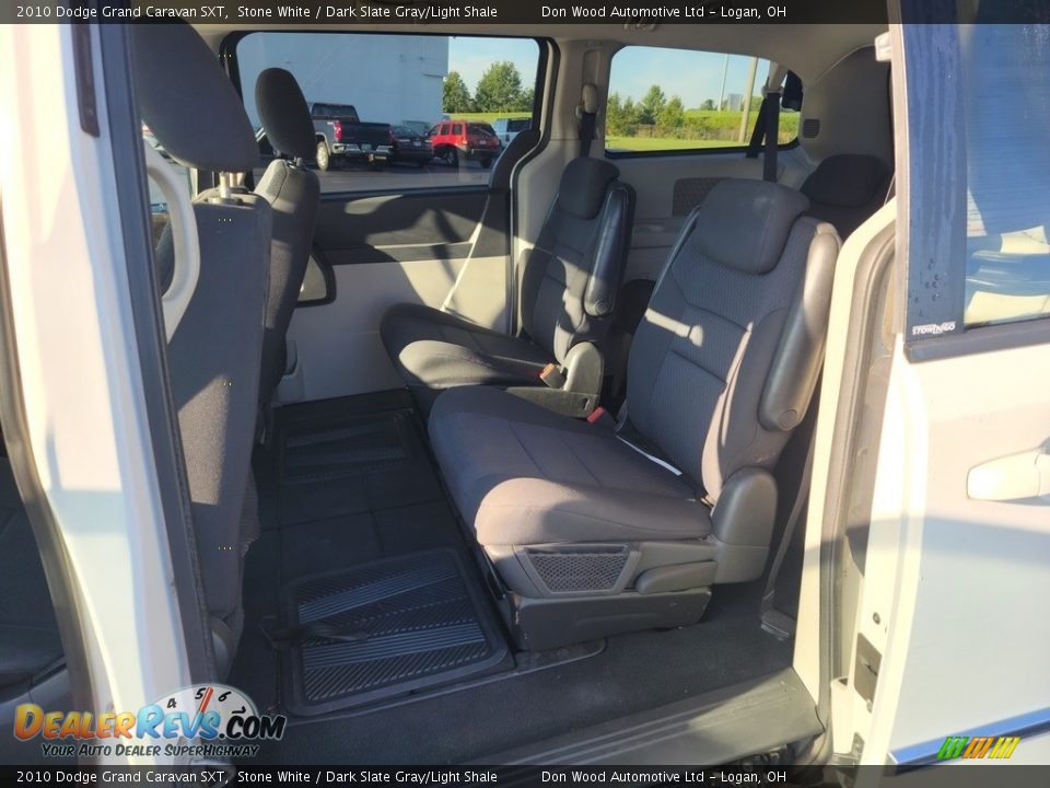 2010 Dodge Grand Caravan SXT Stone White / Dark Slate Gray/Light Shale Photo #16
