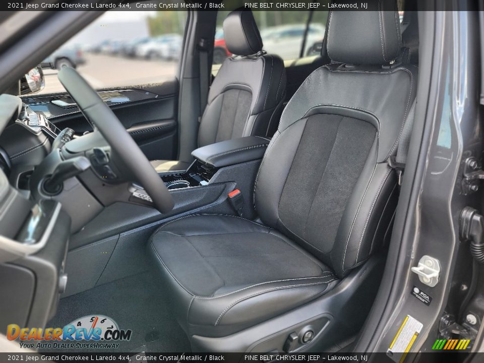 Front Seat of 2021 Jeep Grand Cherokee L Laredo 4x4 Photo #14