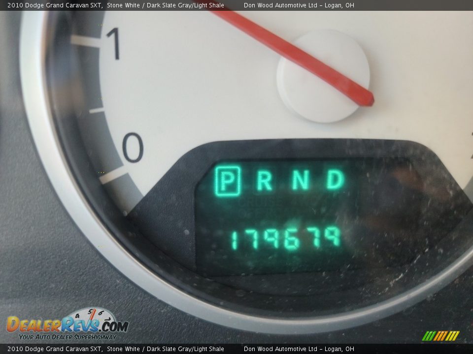 2010 Dodge Grand Caravan SXT Stone White / Dark Slate Gray/Light Shale Photo #19