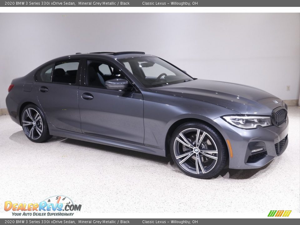 2020 BMW 3 Series 330i xDrive Sedan Mineral Grey Metallic / Black Photo #1