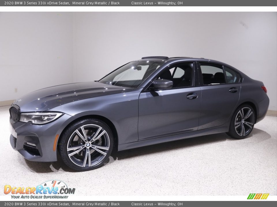 2020 BMW 3 Series 330i xDrive Sedan Mineral Grey Metallic / Black Photo #3