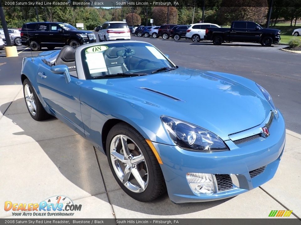 Front 3/4 View of 2008 Saturn Sky Red Line Roadster Photo #7