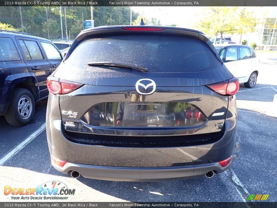 2019 Mazda CX-5 Touring AWD Jet Black Mica / Black Photo #3