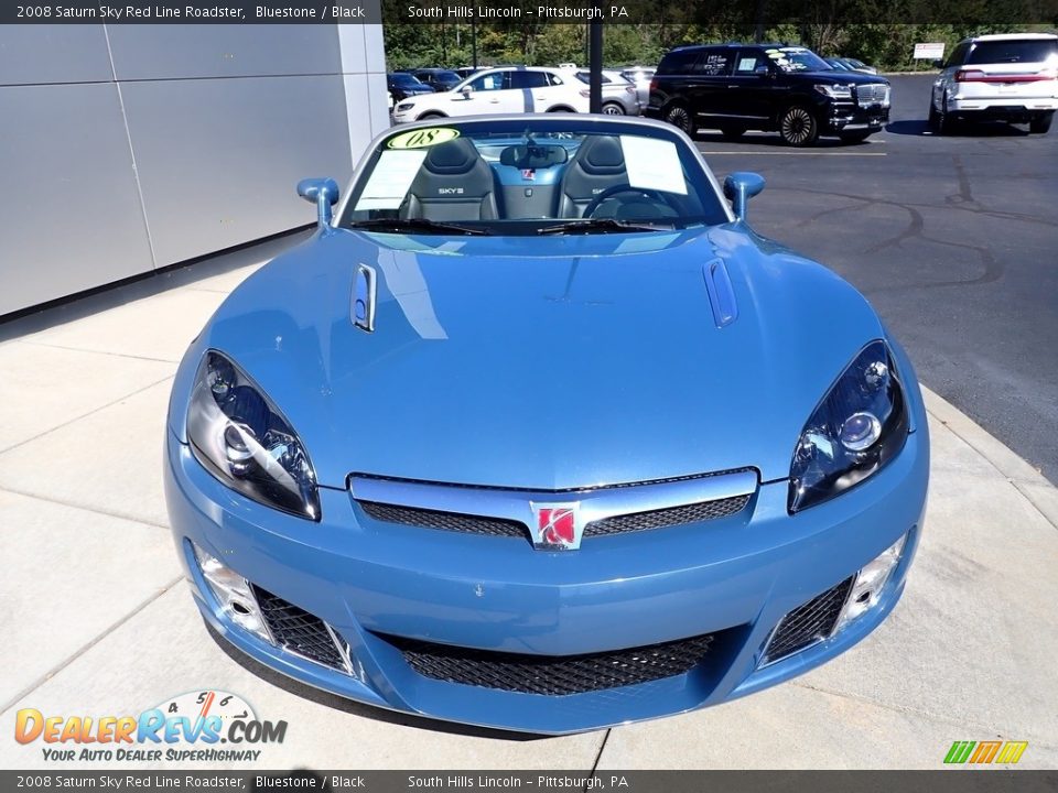 2008 Saturn Sky Red Line Roadster Bluestone / Black Photo #8