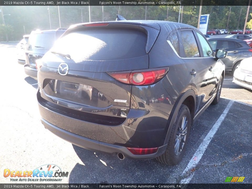 2019 Mazda CX-5 Touring AWD Jet Black Mica / Black Photo #4