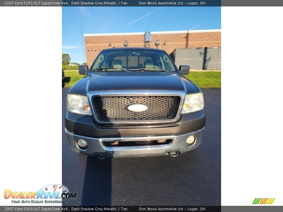 2007 Ford F150 XLT SuperCrew 4x4 Dark Shadow Grey Metallic / Tan Photo #3