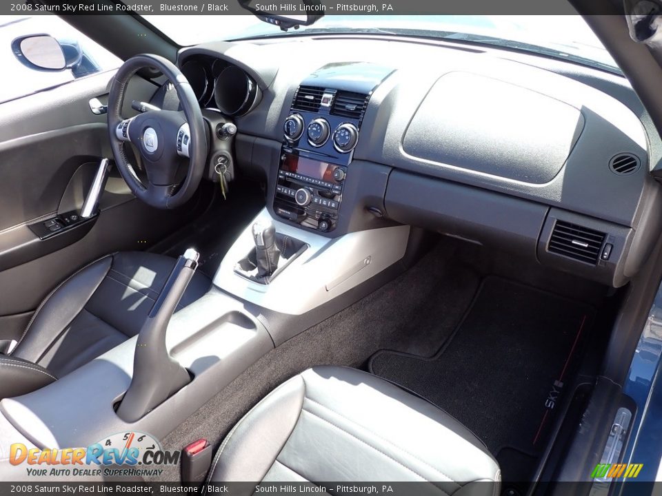 Front Seat of 2008 Saturn Sky Red Line Roadster Photo #11
