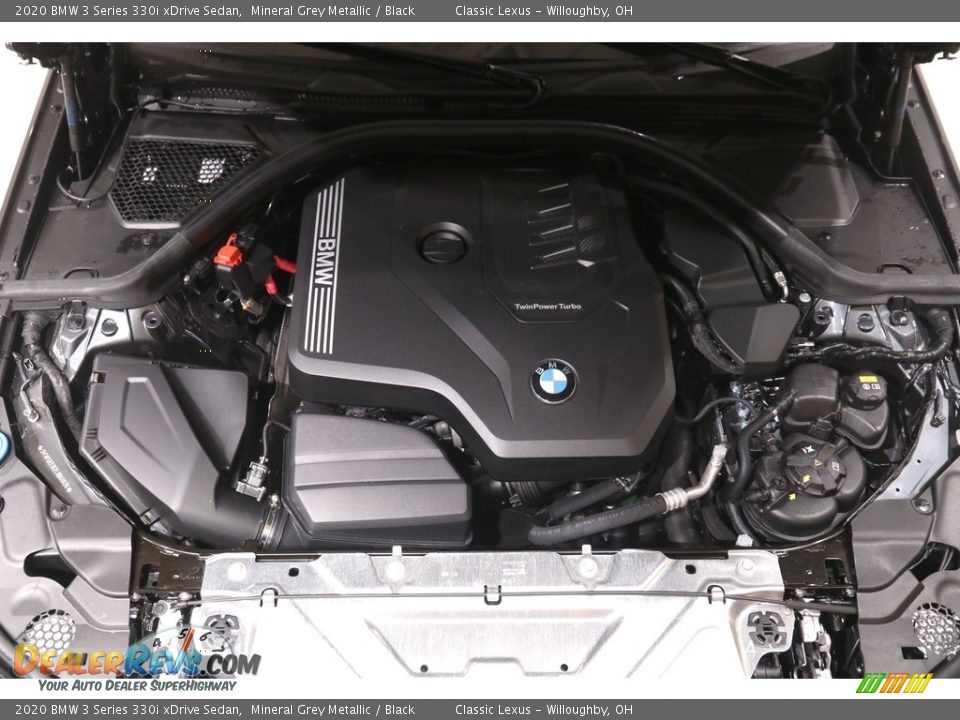 2020 BMW 3 Series 330i xDrive Sedan Mineral Grey Metallic / Black Photo #22