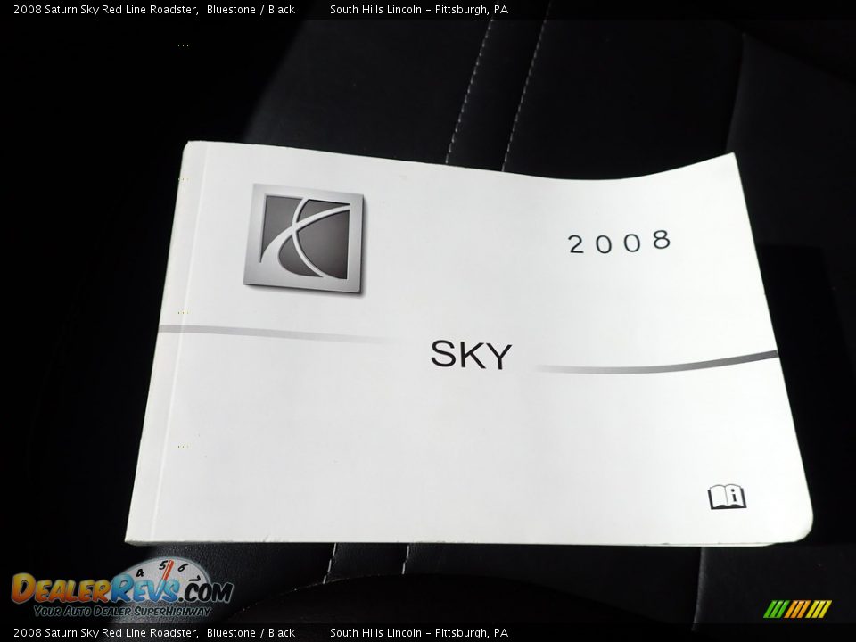 2008 Saturn Sky Red Line Roadster Bluestone / Black Photo #13