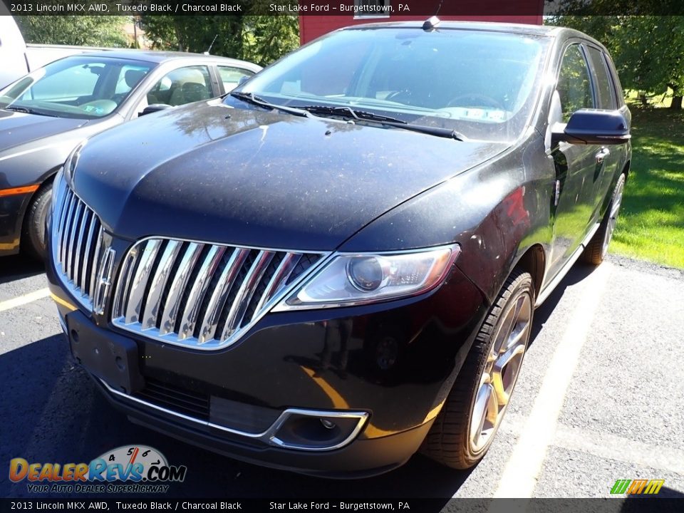 2013 Lincoln MKX AWD Tuxedo Black / Charcoal Black Photo #1