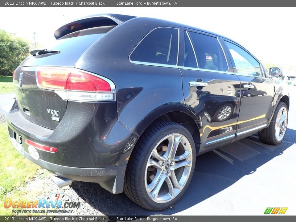 2013 Lincoln MKX AWD Tuxedo Black / Charcoal Black Photo #3