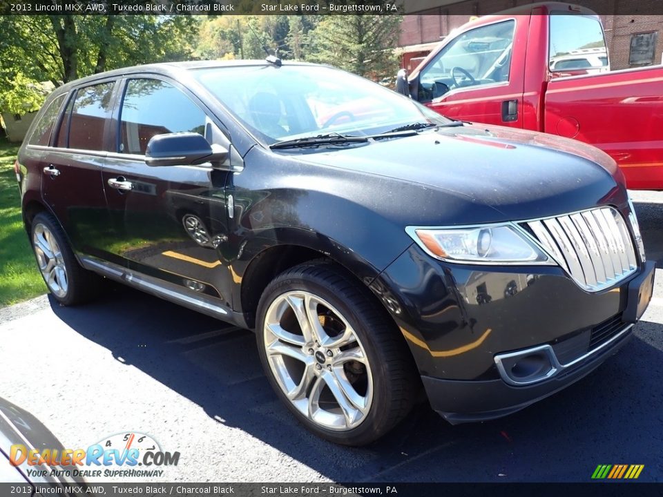 2013 Lincoln MKX AWD Tuxedo Black / Charcoal Black Photo #4