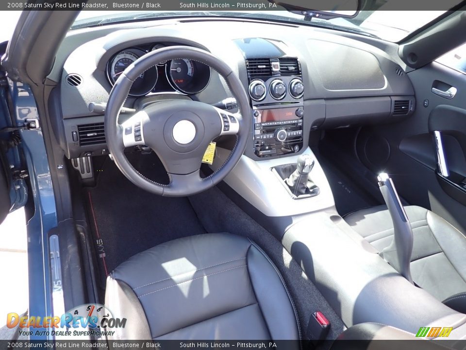 Front Seat of 2008 Saturn Sky Red Line Roadster Photo #19