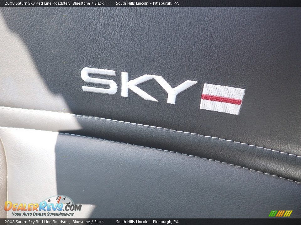 2008 Saturn Sky Red Line Roadster Bluestone / Black Photo #23