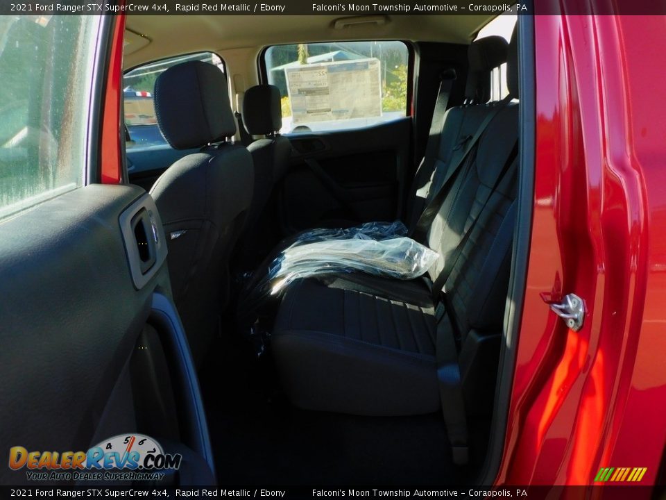 2021 Ford Ranger STX SuperCrew 4x4 Rapid Red Metallic / Ebony Photo #12
