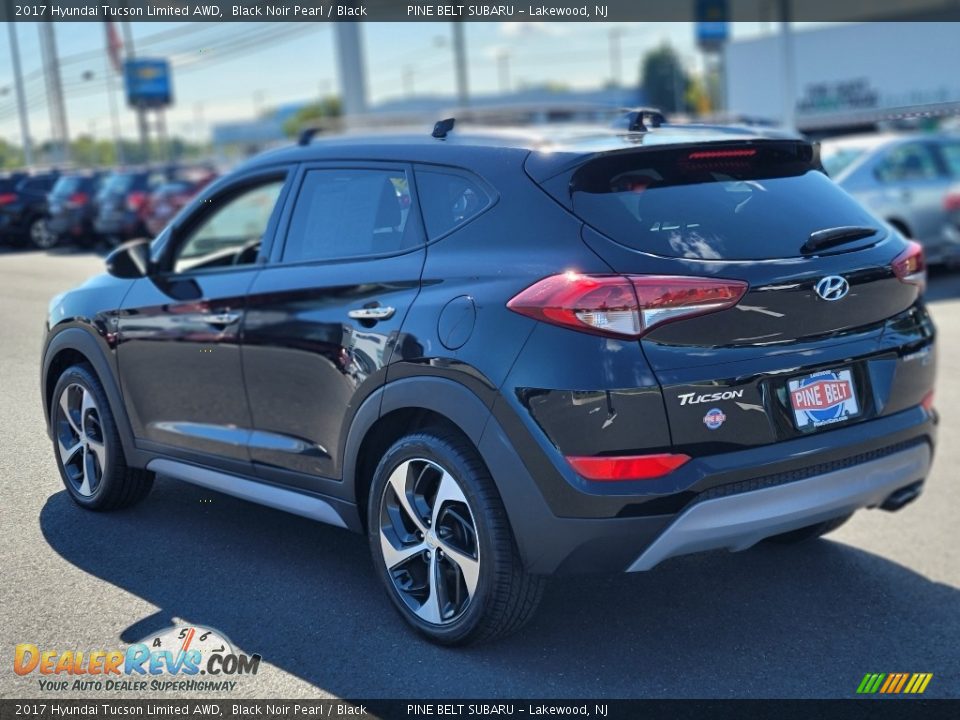 2017 Hyundai Tucson Limited AWD Black Noir Pearl / Black Photo #16
