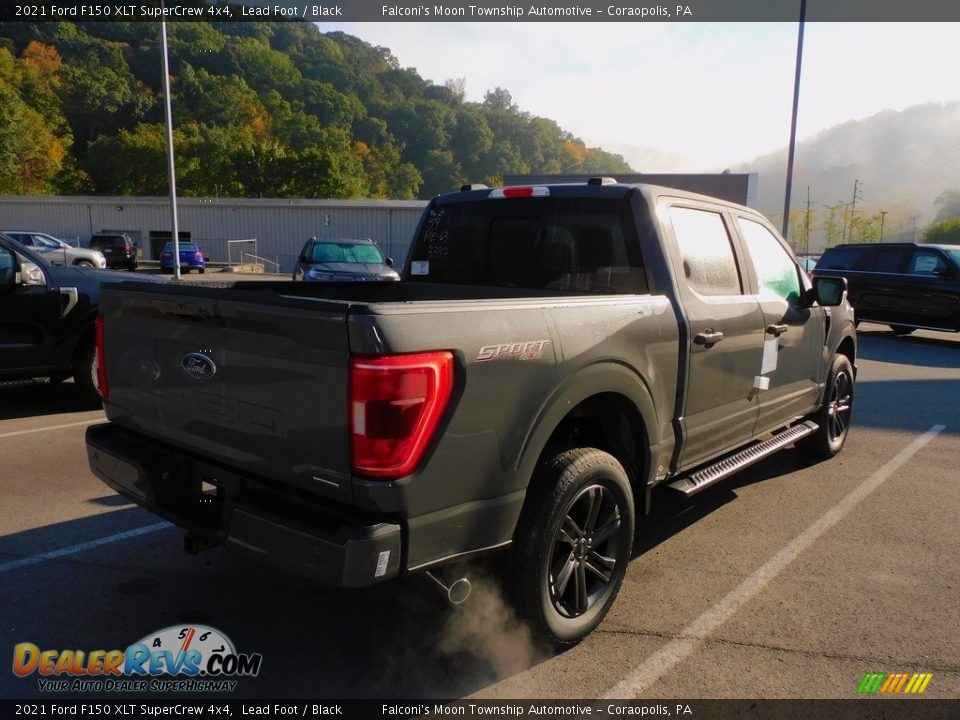 2021 Ford F150 XLT SuperCrew 4x4 Lead Foot / Black Photo #2