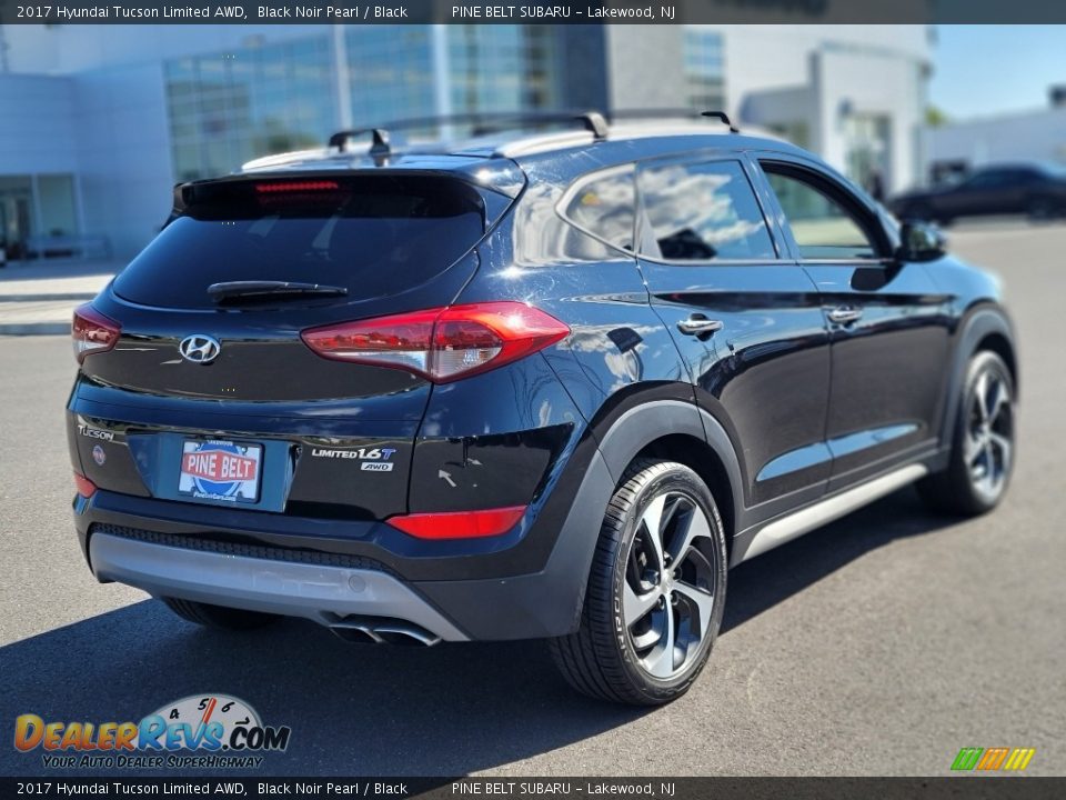 2017 Hyundai Tucson Limited AWD Black Noir Pearl / Black Photo #18