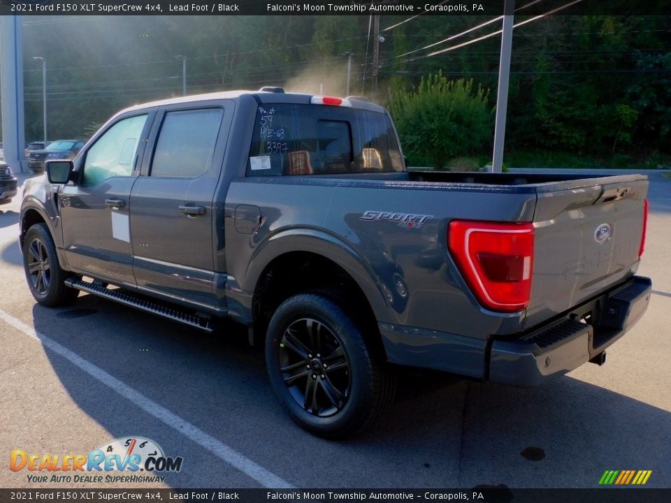 2021 Ford F150 XLT SuperCrew 4x4 Lead Foot / Black Photo #5