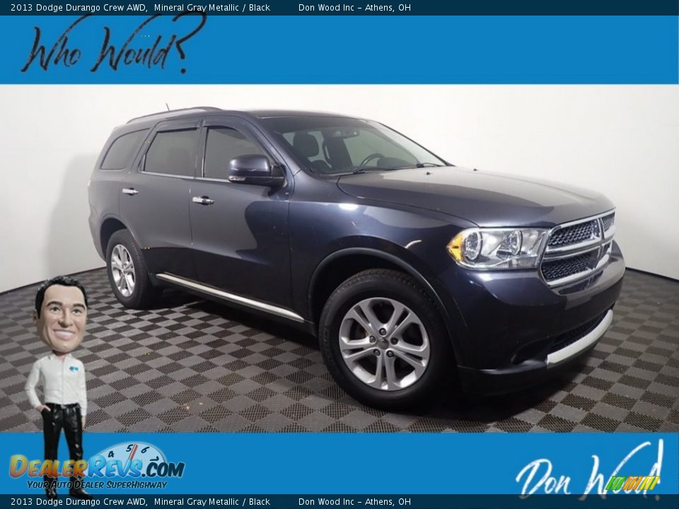 2013 Dodge Durango Crew AWD Mineral Gray Metallic / Black Photo #1