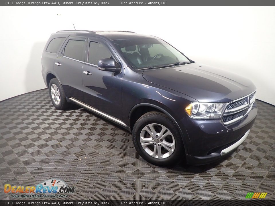 2013 Dodge Durango Crew AWD Mineral Gray Metallic / Black Photo #3