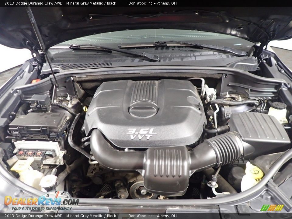 2013 Dodge Durango Crew AWD Mineral Gray Metallic / Black Photo #7