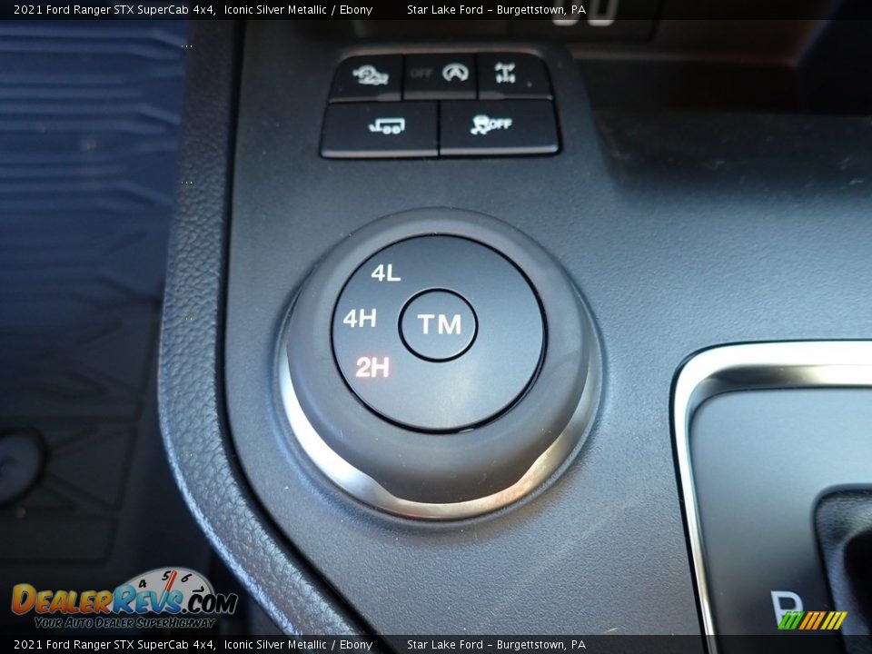 Controls of 2021 Ford Ranger STX SuperCab 4x4 Photo #17