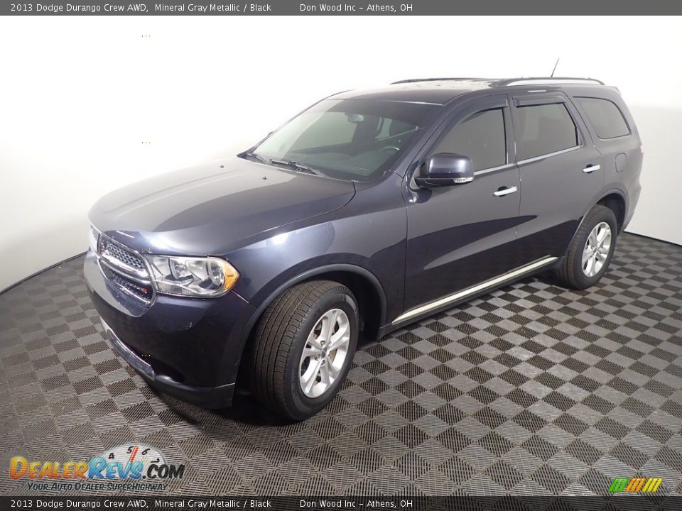 2013 Dodge Durango Crew AWD Mineral Gray Metallic / Black Photo #9
