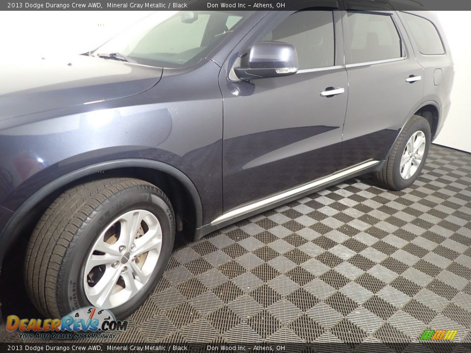 2013 Dodge Durango Crew AWD Mineral Gray Metallic / Black Photo #10