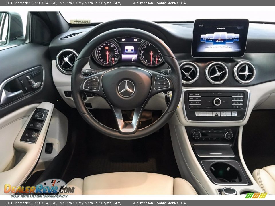 2018 Mercedes-Benz GLA 250 Mountain Grey Metallic / Crystal Grey Photo #4