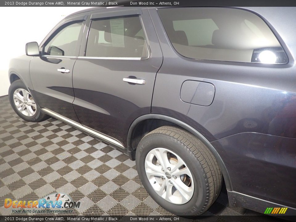 2013 Dodge Durango Crew AWD Mineral Gray Metallic / Black Photo #18