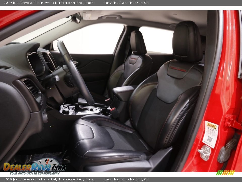 2019 Jeep Cherokee Trailhawk 4x4 Firecracker Red / Black Photo #5
