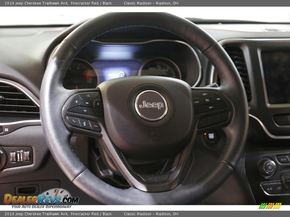 2019 Jeep Cherokee Trailhawk 4x4 Firecracker Red / Black Photo #7
